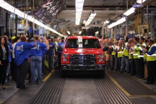 Ford Begins Building All-New F-150